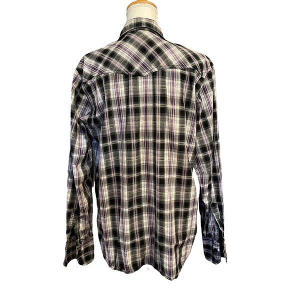 Eighty Eight Flannel Button Up Shirt. Size M. - Picture 3 of 6